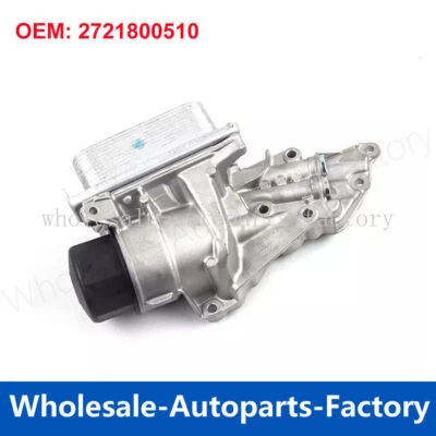 Enfriador de aceite de motor para MERCEDES BENZ C280 C300 C350 E350 GLK350 ML350 SLK350 M272 Foto 1 de 4