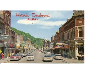 1960's Deadwood, SD Refrigerator Fridge Magnet St. Scene - Picture 1 of 1