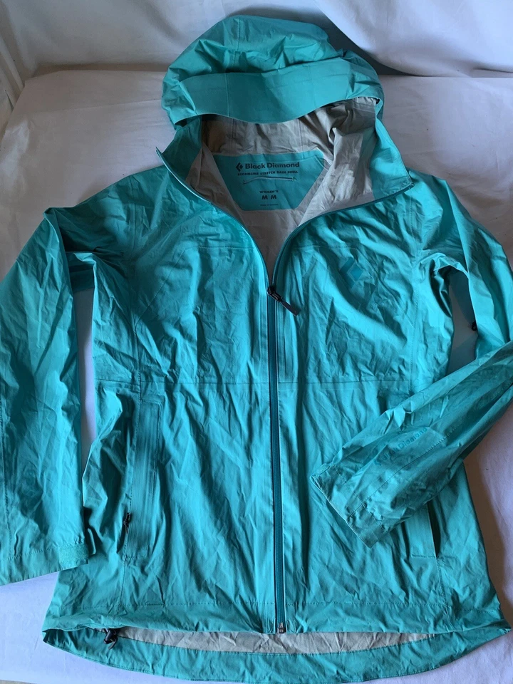 Black Diamond Stormline Stretch Rain Shell - Mujer Talla M - BD Dry Foto 1 de 4