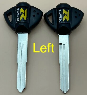 2 llaves en blanco Suzuki GSX-R Hayabusa GSXR750 GSX-R600 GSXR600 GSX-R750 SP W GSX Foto 1 de 2