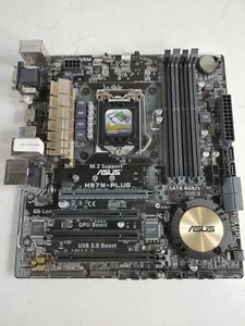 Placa Base Asus H97M-PLUS Intel LGA 1150 DDR3 Para Escritorio - Imagen 1 de 6