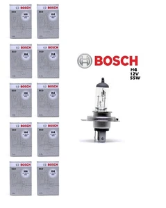 Geniune 10x Bosch Eco H4 12V 60/55W 472 P43T bombillas halógenas de faros - Imagen 1 de 6