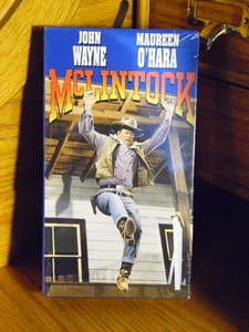 McLintock 1963 SP On VHS Brand New - Foto 1 di 3