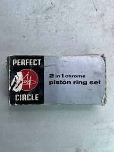 NOS Perfect Circle Piston Ring Set – 2 in 1 Chrome – Lot of 9 Boxes – Vintage - Bild 1 von 4