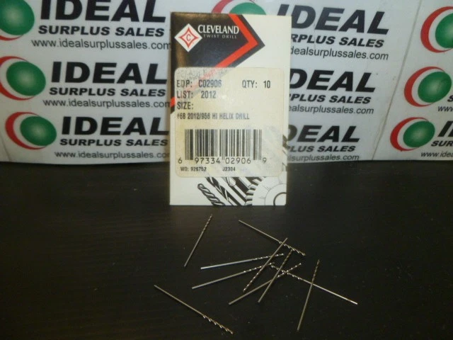 CLEVELAND TWIST DRILL C02906 DRILL NEW IN BOX - Image 1 of 1