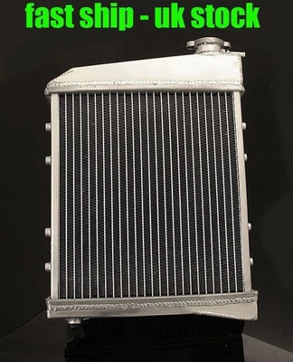TWIN CORE 40mm ALUMINIUM ALLOY RADIATOR FOR CLASSIC MINI 1959-1992 X2213 - Image 1 of 3