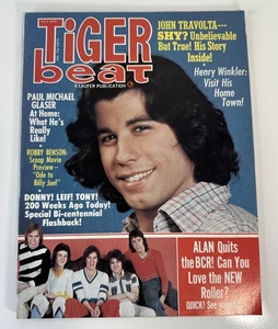 July 1976 Tiger Beat Magazine – John Travolta - Bay City Rollers Cover  - Bild 1 von 8