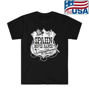 Spahn's Movie Ranch Men's Black Size S to 5XL - Picture 1 of 1