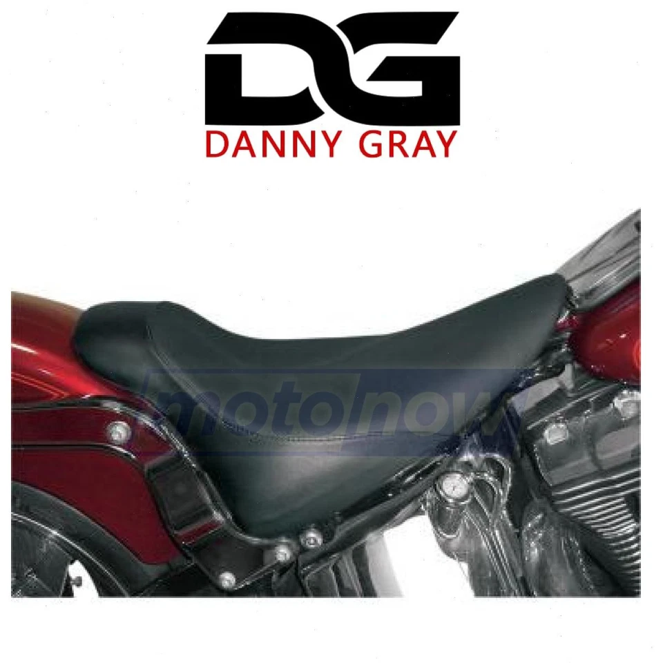 Danny Gray Buttcrack Solo Seat for 1988-1999 Harley Davidson FLSTC Heritage fm Foto 1 de 4
