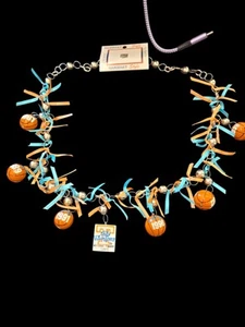 New TENNESSEE LADY VOLUNTEERS 2007 NATIONAL CHAMPS NECKLACE 7 TIME CHAMPIONS EUC - Picture 1 of 5