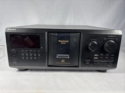Sony CDP-CX300 Mega Storage 300 Disc CD Changer Player Serviced/New Belts Tested - Image 1 of 4