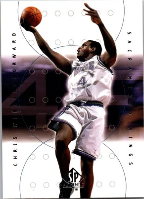 2000 SP Authentic Chris Webber  70 Sacramento Kings - Image 1 of 2