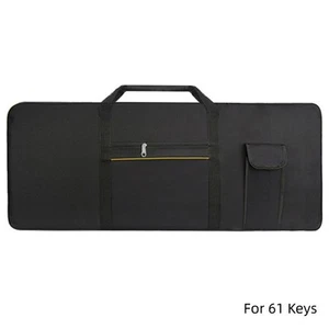 Übergroßer elektronischer Orgelkoffer mit Taschen zur sicheren Aufbewahrung vo - Bild 1 von 12
