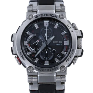 G-SHOCK WATCH MT-G MTG-B100-1AJF SOLAR BLACK LIMITED COLOR MODEL SS/RESIN MEN'S - Picture 1 of 8