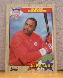 OLDER TOPPS CLASSIC BASEBALL CARD ALL STAR DAVE PARKER CINCINNATI REDS - Picture 1 of 2