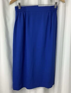 Lalaldi Skirt Womens Vintage 10 Blue Lined NWOT MFC250328/SkS4 - Picture 1 of 8