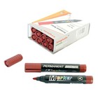 10er Set Permanent Marker Textmarker Stift Filzstift wasserfest schwarz rot blau