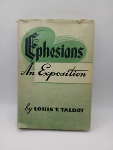 1937 Zweite Ausgabe Vorlesungen über Epheser Eine Ausstellung von Louis T. talbot HC - Bild 1 von 11