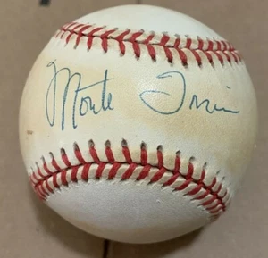 Monte Irvin New York Giants Hand Signed Autographed NL Baseball ROMLB  - Picture 1 of 4