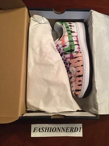 Nike Air Force 1 Tie Dye Women’s Size 8W Brand New CW1267 101 - Picture 1 of 11