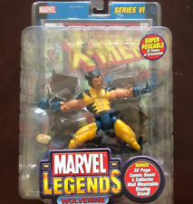 NIP SEALED UNMASKED WOLVERINE VARIANT MARVEL LEGENDS SERIES 6 VI 2004 ToyBiz