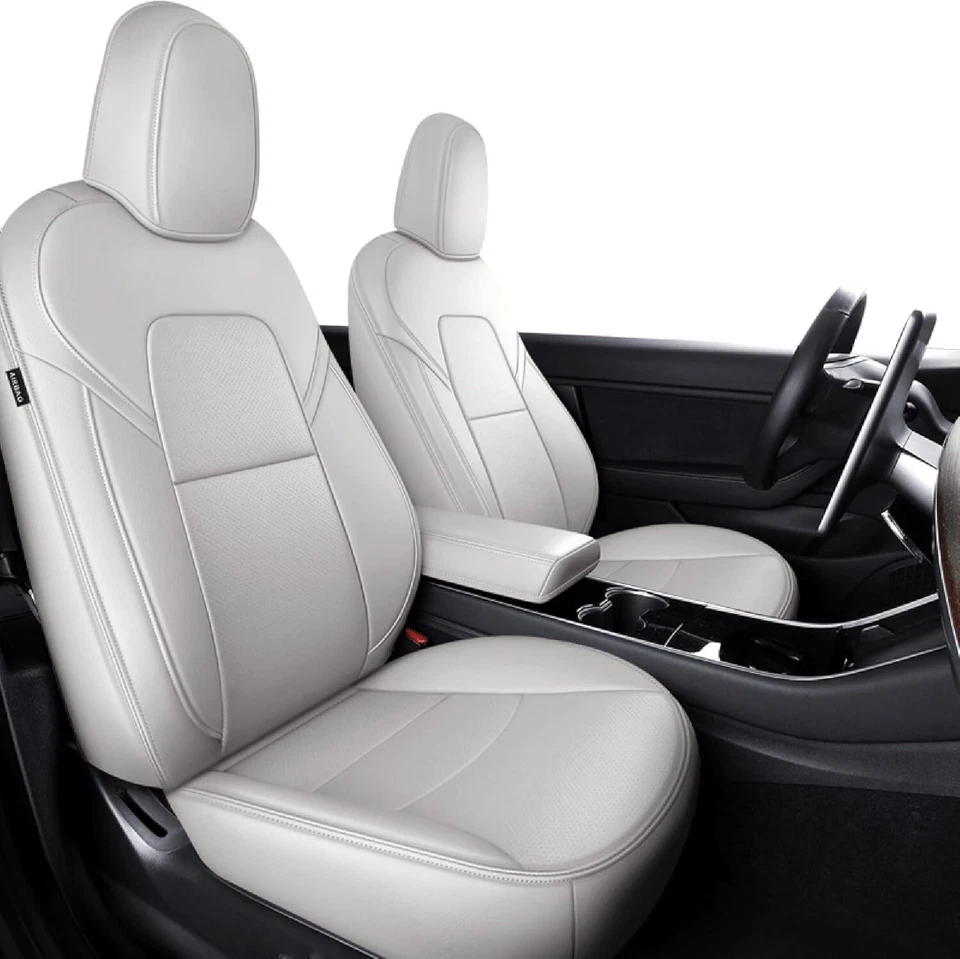 2020-2024 Tesla Model Y Seat Cover Custom Fit for 5 Seat - Synthetic Leather - Image 1 of 4