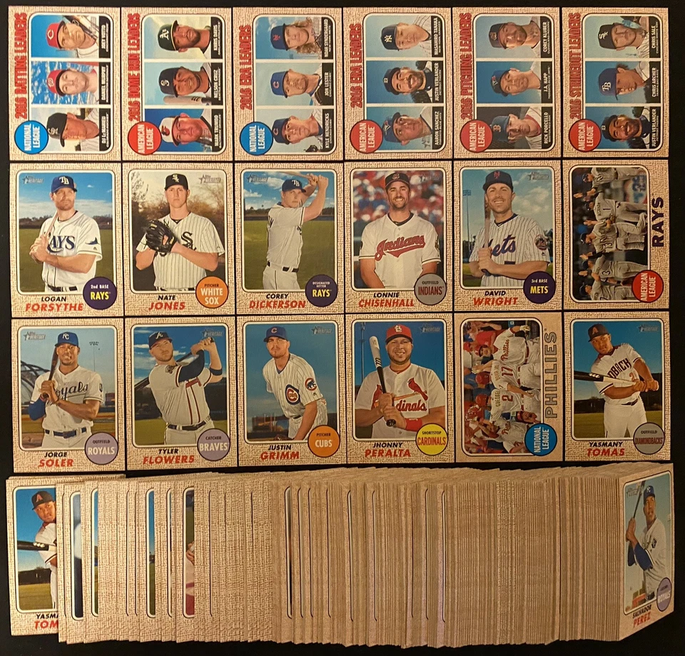 2017 Topps Heritage - Baseball Cards - #1 - 239 - Complete Your Set - You U Pick - Image 1 of 1