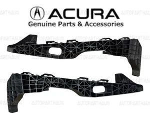 FITS: 09 - 14 ACURA TL DRIVER & PASSENGER BUMPER HEADLIGHT MOUNT BRACKET OEM NEW - Picture 1 of 3
