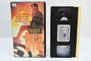 Streets Of Fire 1st Release Pre Cert Ex Rental VHS 1984 CIC