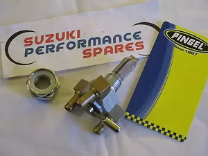 Kawasaki 350S1 Pingel Triple outlet high flow fuel tap. c/w adaptor. - Picture 1 of 1