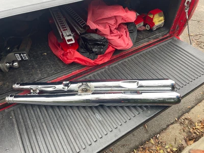 1976 Yamaha RD400 RD 400 RD-400 глушитель выхлопной перегородки 1A1-14710 1A1-14720 - Изображение 1 из 4