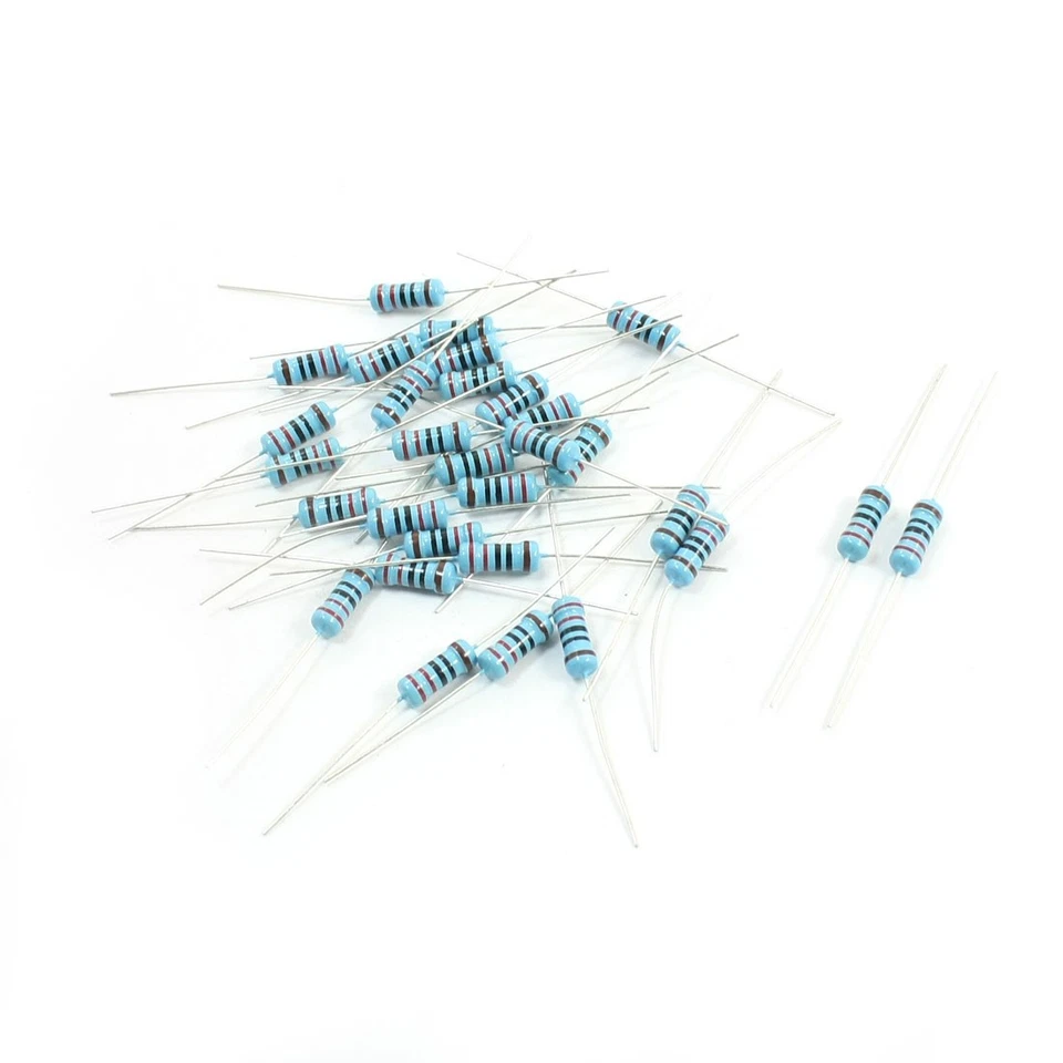 30pcs Resistencia de óxido 1% 220 ohmio de Resistencia Axial de Anillo  - Imagen 1 de 1