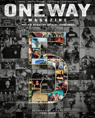ONEWAY Lowrider Japanese Magazine Issue 4 Brand New Final Issue Foto 1 de 2