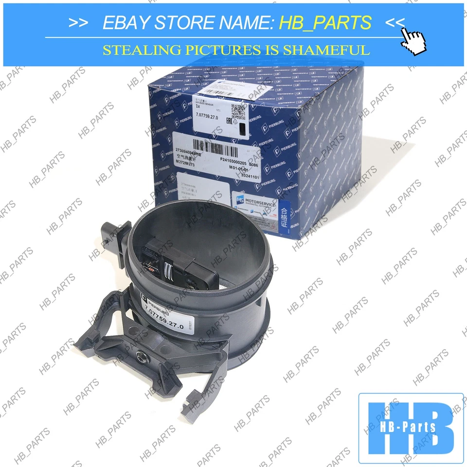 For Mercedes-Benz C300 C280 CLK350 SL550 Mass Air Flow Meter Sensor 0280218190 - Imagem 1 de 4