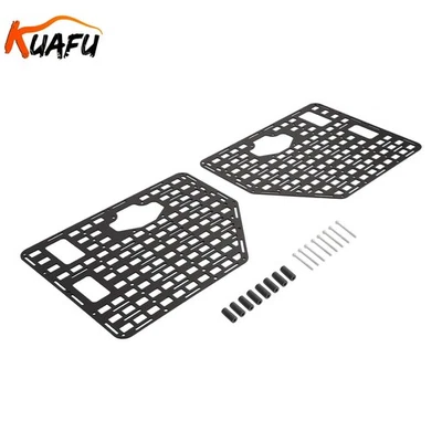 2 Pcs Side Bed Molle Panel Rack System Cargo Storage For Ford F150 2015-2022 Foto 1 de 4