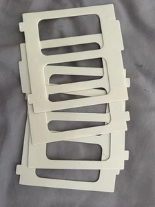 Commodore /Amiga/pc 5.5inch Disk Box Dividers New Unused Clearance Pack Of 4 - Photo 1/1