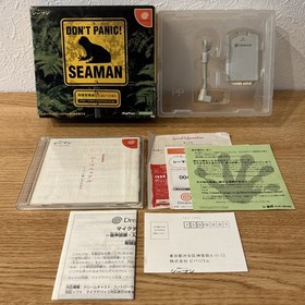 SEAMAN Microphone Device Set SEGA Dreamcast Japan Import DC NTSC-J Tested