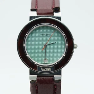 Gerald Genta Classic Men's Watch 33MM Steel Quartz Wrist Watch G3330.7 Mint - Picture 1 of 10