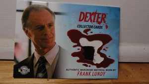 DEXTER SEASON 1 & 2 Breygent THICK VARIANT COSTUME CARD #DC12 FRANK LUNDY TIE - Picture 1 of 2