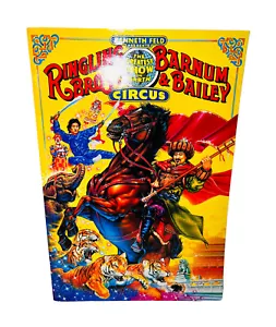 VTG 122nd 1992 Ringling Bros Barnum & Bailey Circus Souvenir Program + POSTER - Picture 1 of 7