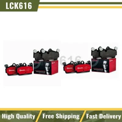 Juego de pastillas de freno delanteras traseras Brembo 2X para Mercedes-Benz CL600 2001-2002 Foto 1 de 4