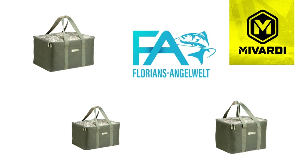 Carryall Angeltasche Mivardi Camou Cube Karpfentasche Angelzubehör Angler Tasche - Bild 1 von 1