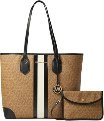 Michael Kors Eva Large Tote Husk Multi One Size - Image 1 of 4