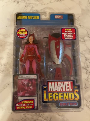 Marvel Legends Bruja Escarlata Legendaria Jinete Serie Figuras de Acción Nuevo Cómic Foto 1 de 2