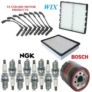 Tune Up Kit Filters Wire Spark Plugs For CADILLAC ESCALADE V8 6.2L 2007-2008 - Picture 1 of 1