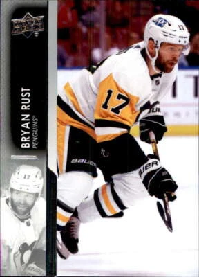 2021-22 Upper Deck Series 2 #391 Bryan Rust Pittsburgh Penguins - Image 1 of 2