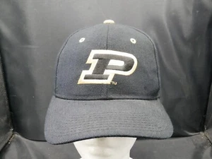 PURDUE BOILERMAKERS NCAA VINTAGE FITTED SIZED ZEPHYRGRAF-X CAP HAT - Picture 1 of 6