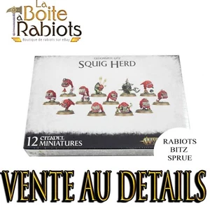 Warhammer Age Of Sigmar Gloomspite Gitz Squig Herd Sale to the / Trim Rabiot - Picture 1 of 10