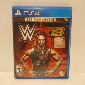 W2K18 ps4 [Deluxe Addition]  No Pamphlet Great Condition Case & Disk Play Tested - Picture 1 of 4