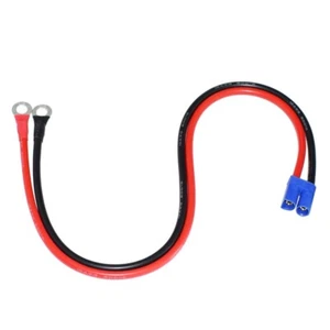 Efficient 10AWG EC5 Male Plug to O Terminal Cable for Car Battery Charging - Picture 1 of 9